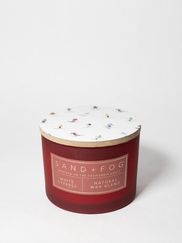 White Cypress 12 oz scented candle