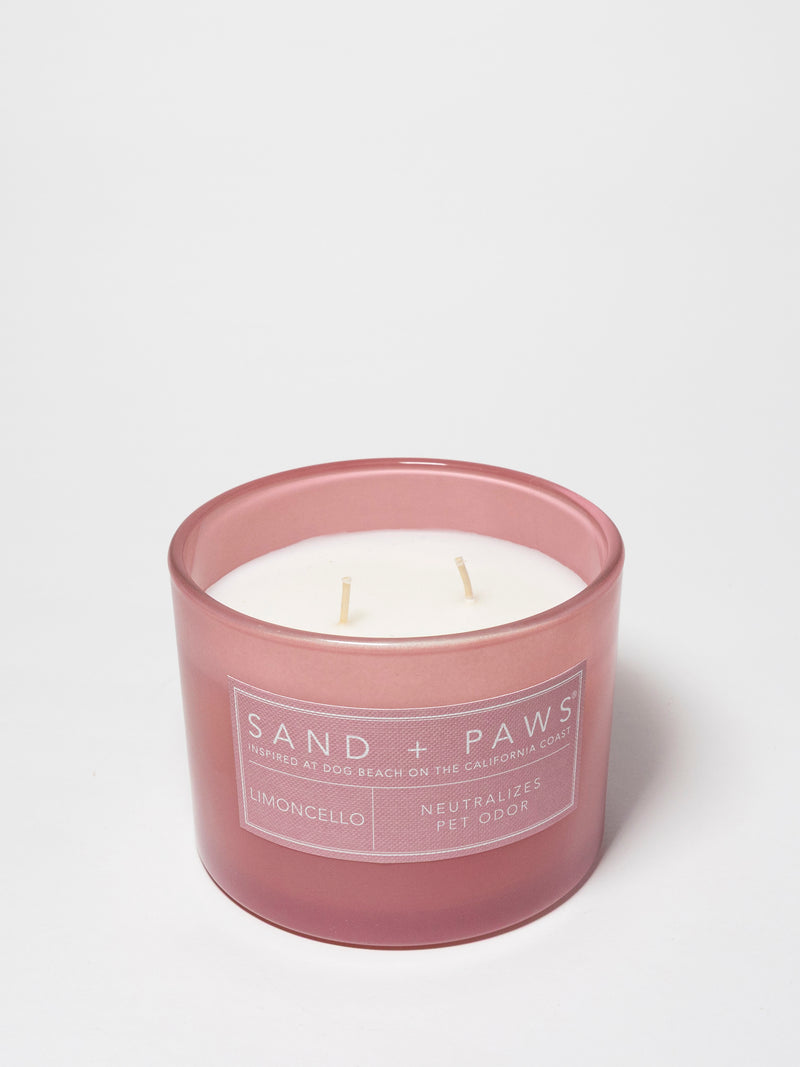 Sand + Paws Limoncello 12 oz scented candle